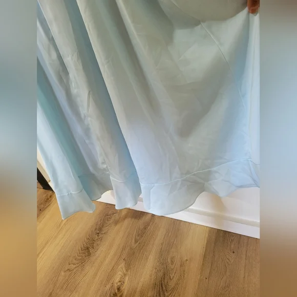 Stacees Sky Blue Maxi Dress - Picture 11 of 14